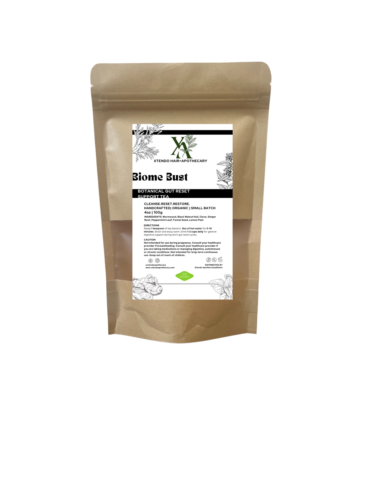 Biome Bust – Botanical Gut Reset Support Tea
