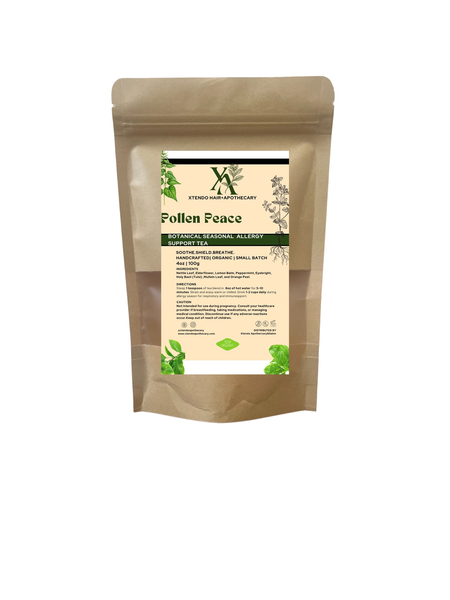 Pollen Peace – Botanical Seasonal Allergy Support Tea